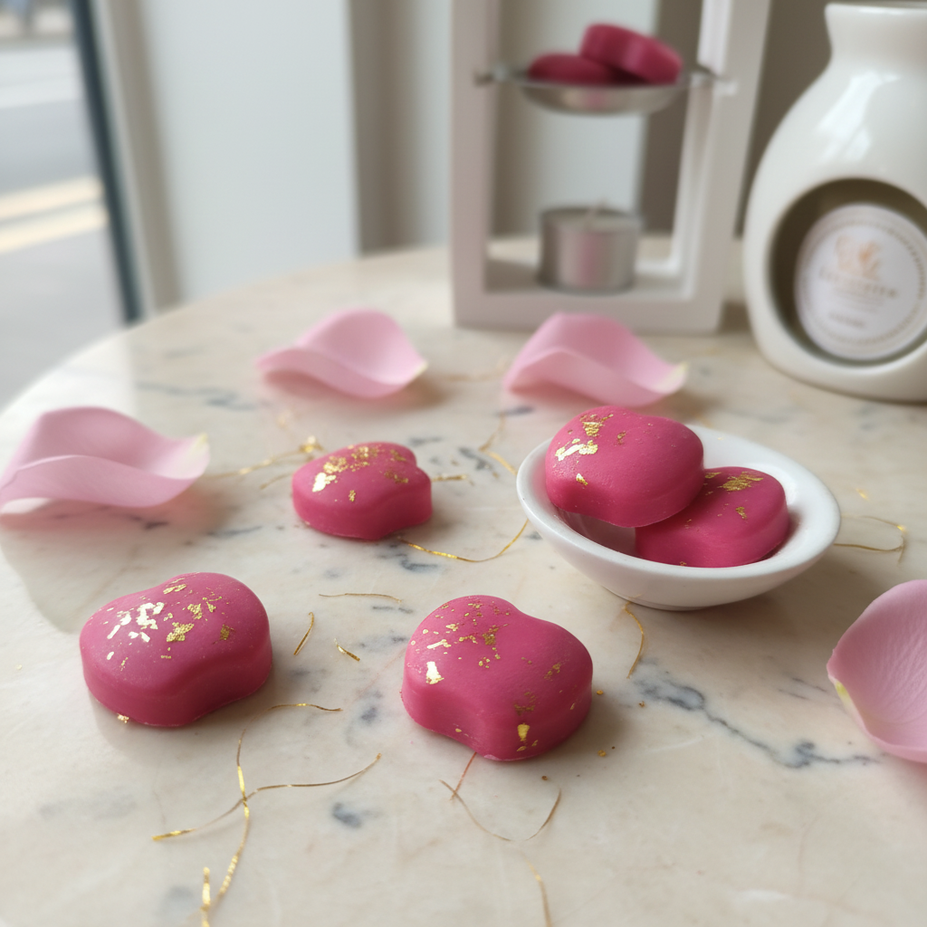 Wax Melts Corazón Rosa - Elegante