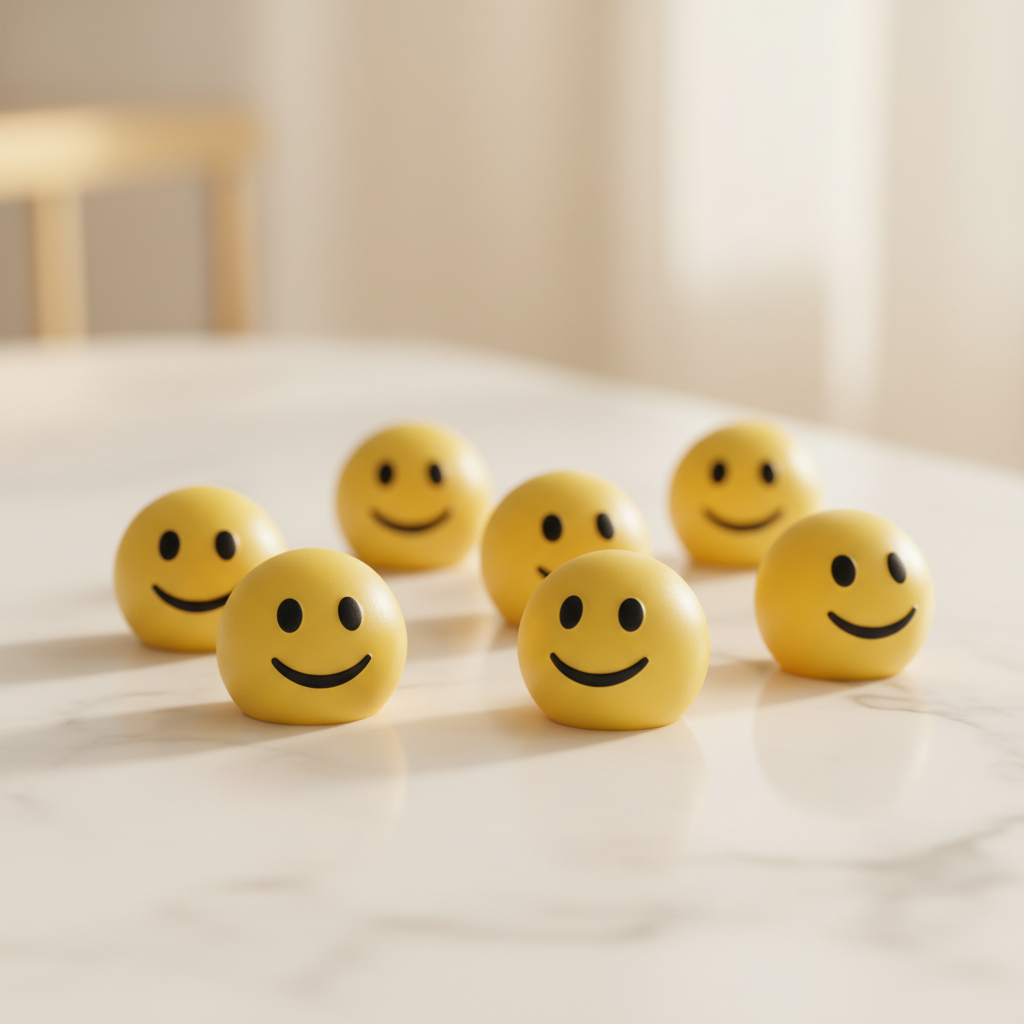 Wax melts smileys